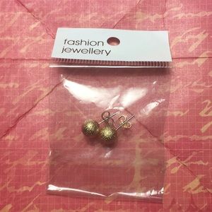 ✨BRAND NEW✨ Golden Ball Earrings